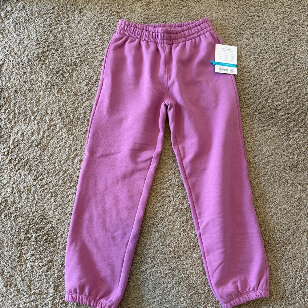 Athleta Kids Purple Joggers
